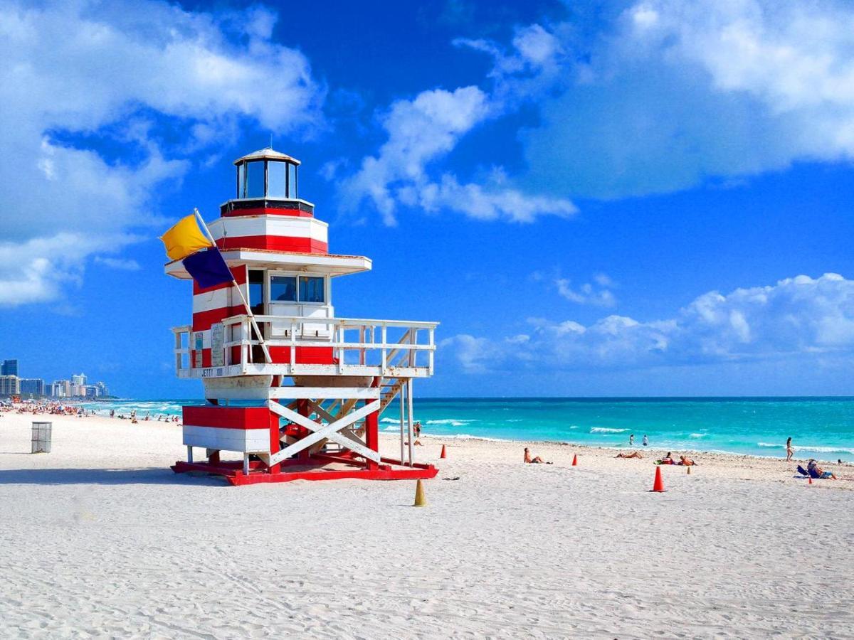 Luxe 2Br1Bath South Beach 1 Min Walk From Ocean Miami Beach Esterno foto